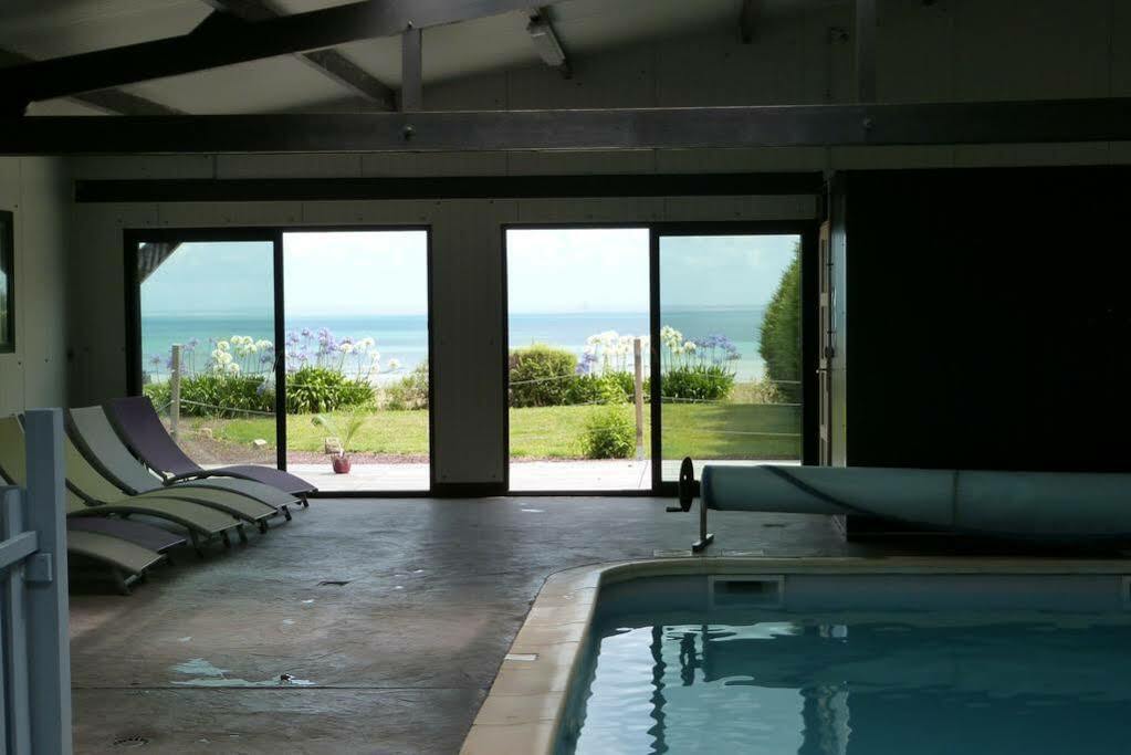 La Metairie-Du-Vauhariot - Vue Mer Et Mont Saint Michel - Piscine Chauffee - Acces Gr34 캉칼 외부 사진