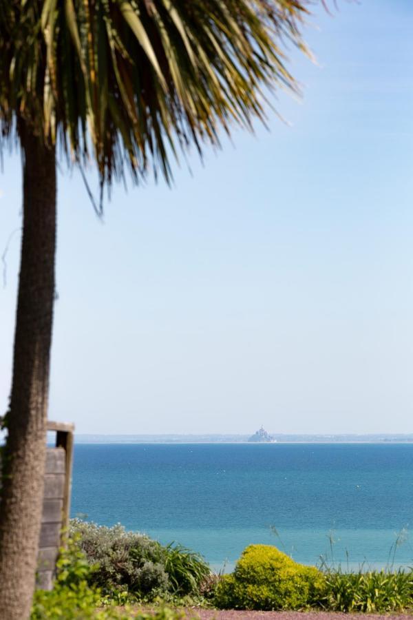 La Metairie-Du-Vauhariot - Vue Mer Et Mont Saint Michel - Piscine Chauffee - Acces Gr34 캉칼 외부 사진